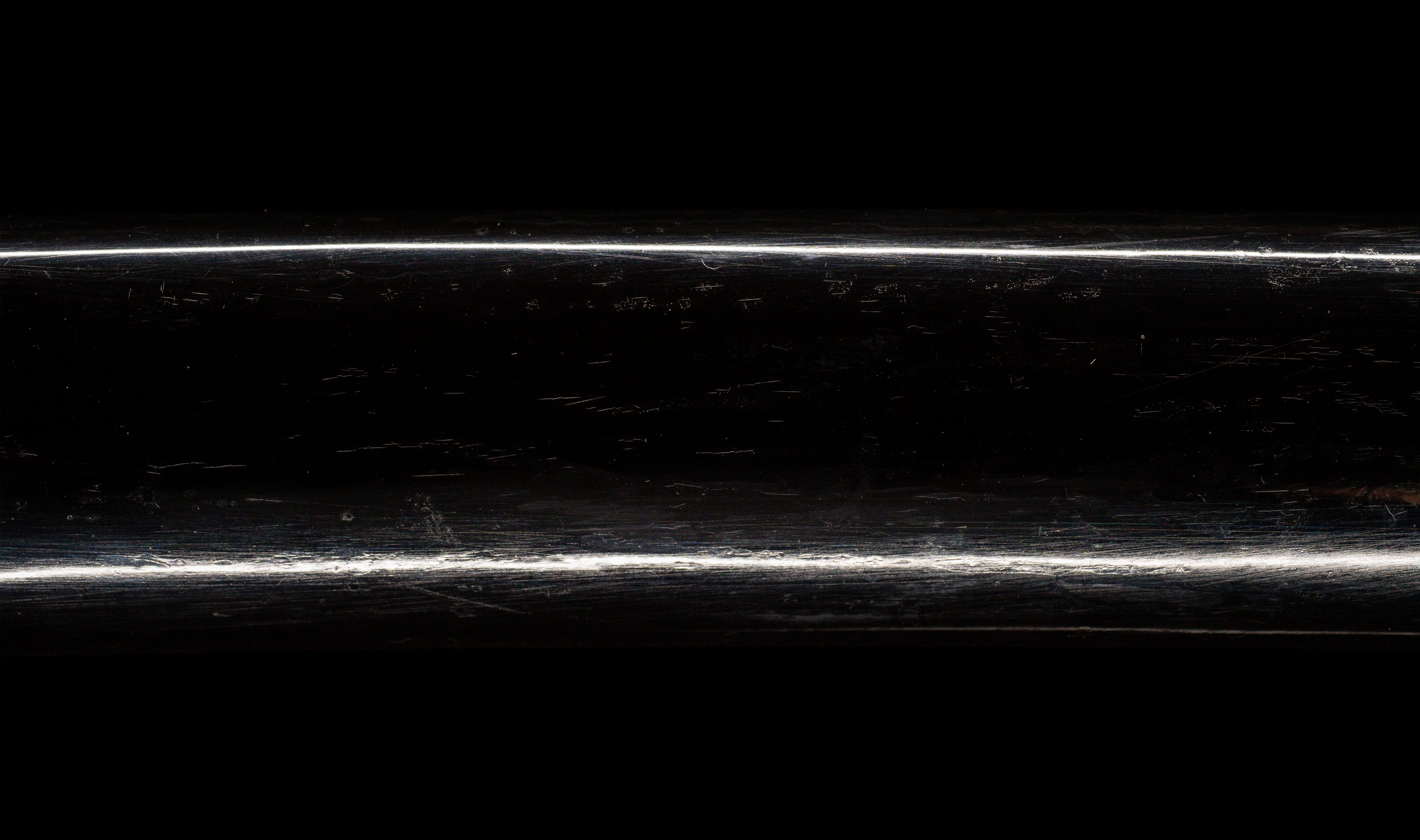 Antique Japanese Katana: Ubu Nakago, Hoso-Suguha, Genji Wheel Tsuba — 37 of 39
