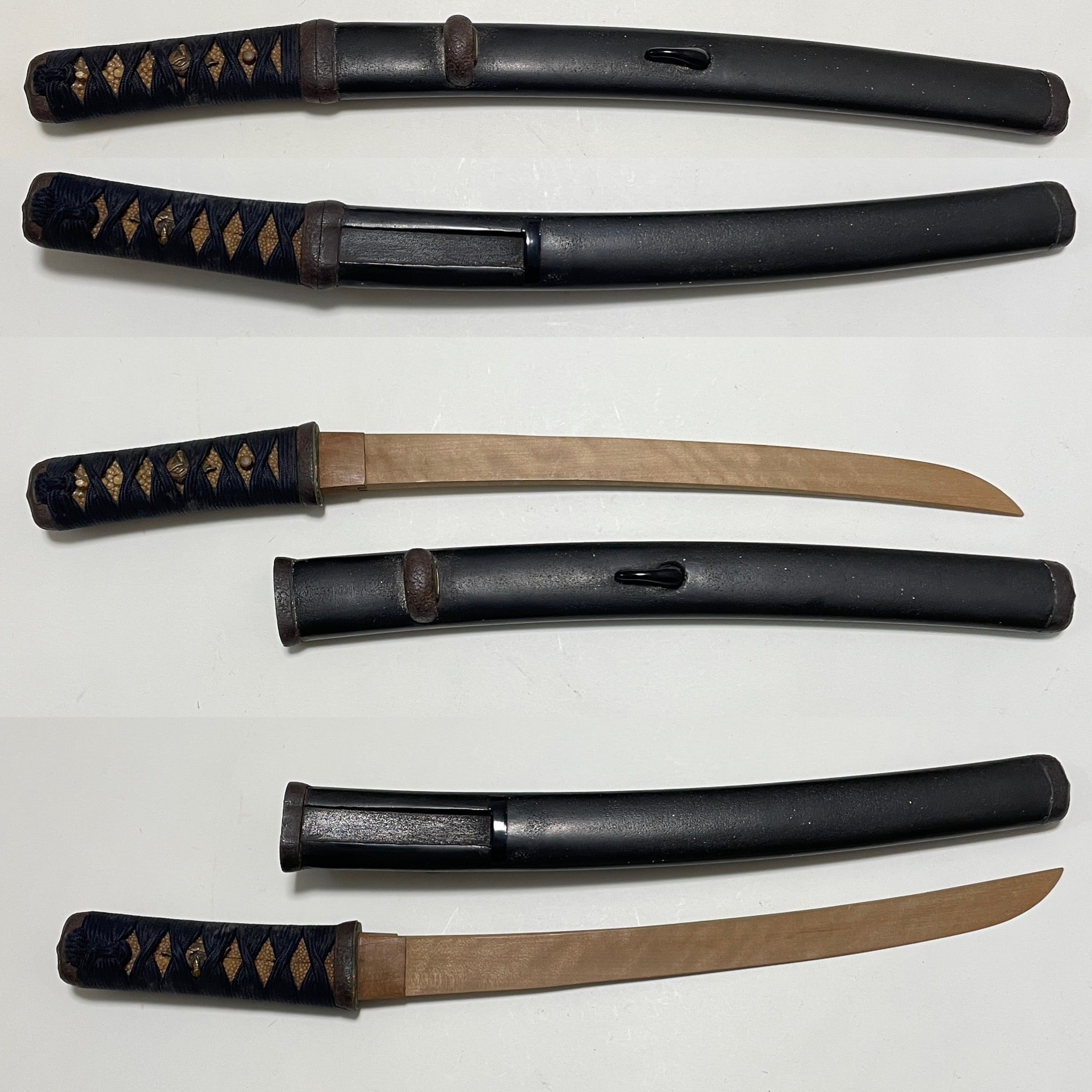 Aikuchi Koshirae for Sunnobi Tanto, Edo Period, Iron Fittings — 6 of 12