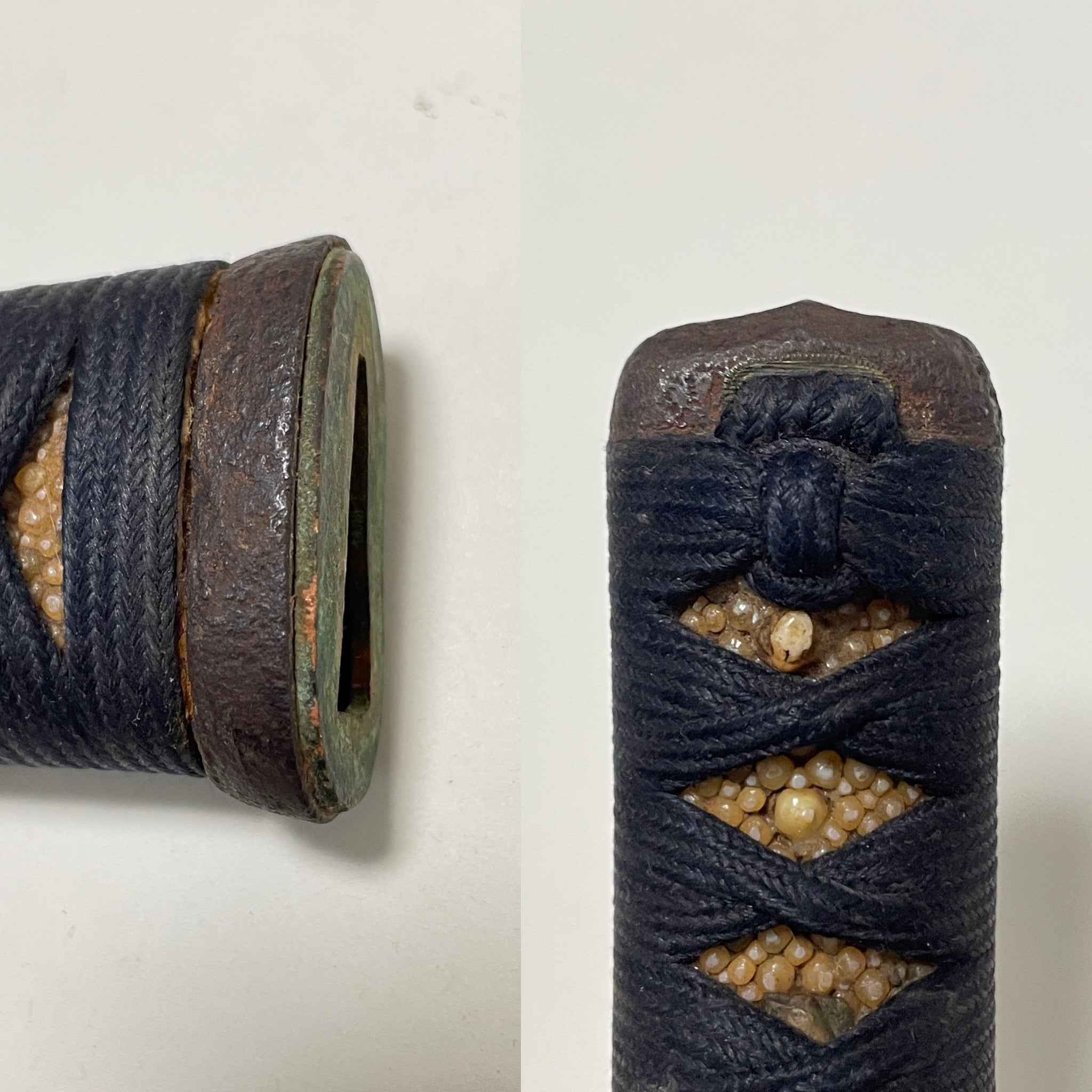Aikuchi Koshirae for Sunnobi Tanto, Edo Period, Iron Fittings — 9 of 12