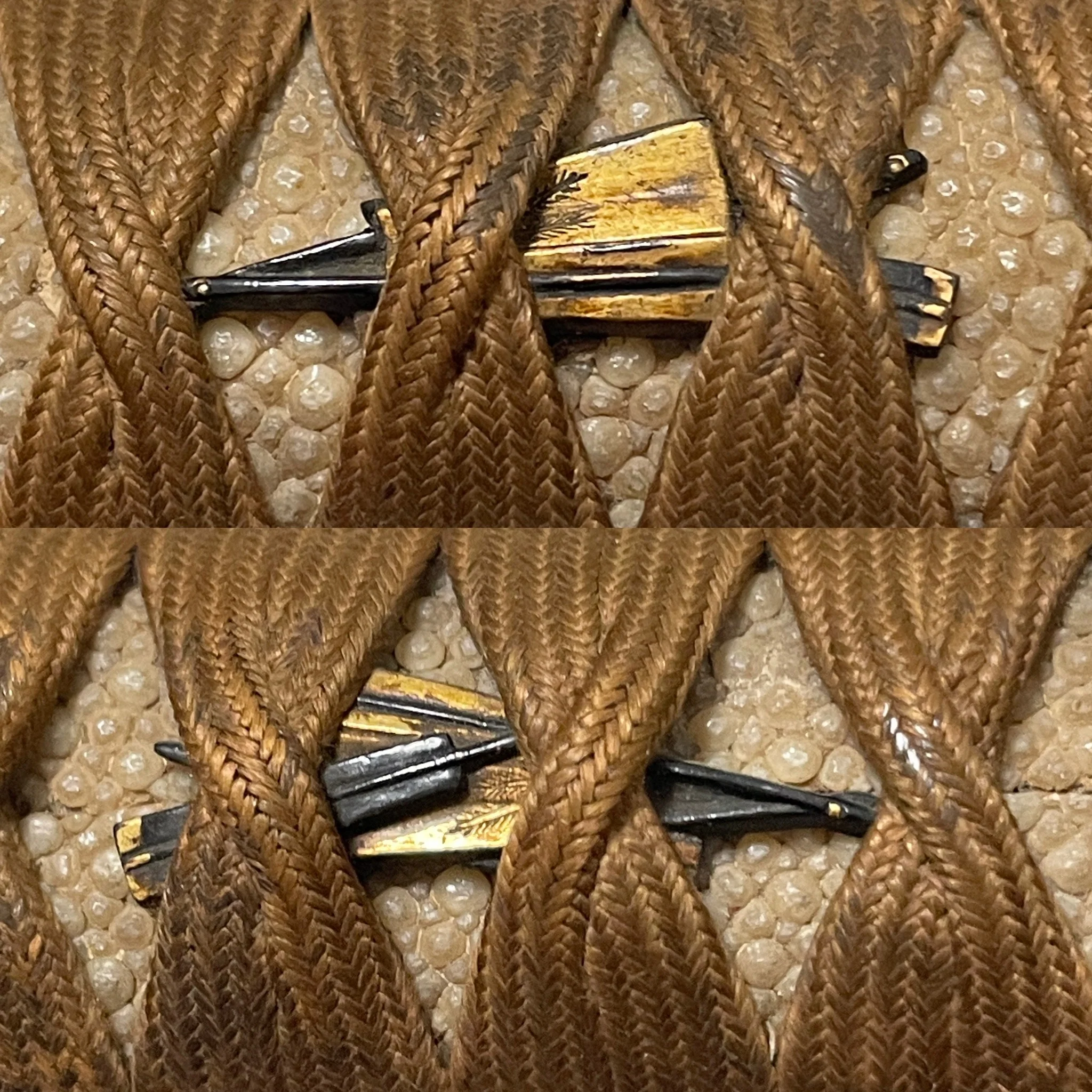 Antique Koshirae for Wakizashi with Plum-themed Fittings, Edo Period — 11 of 15
