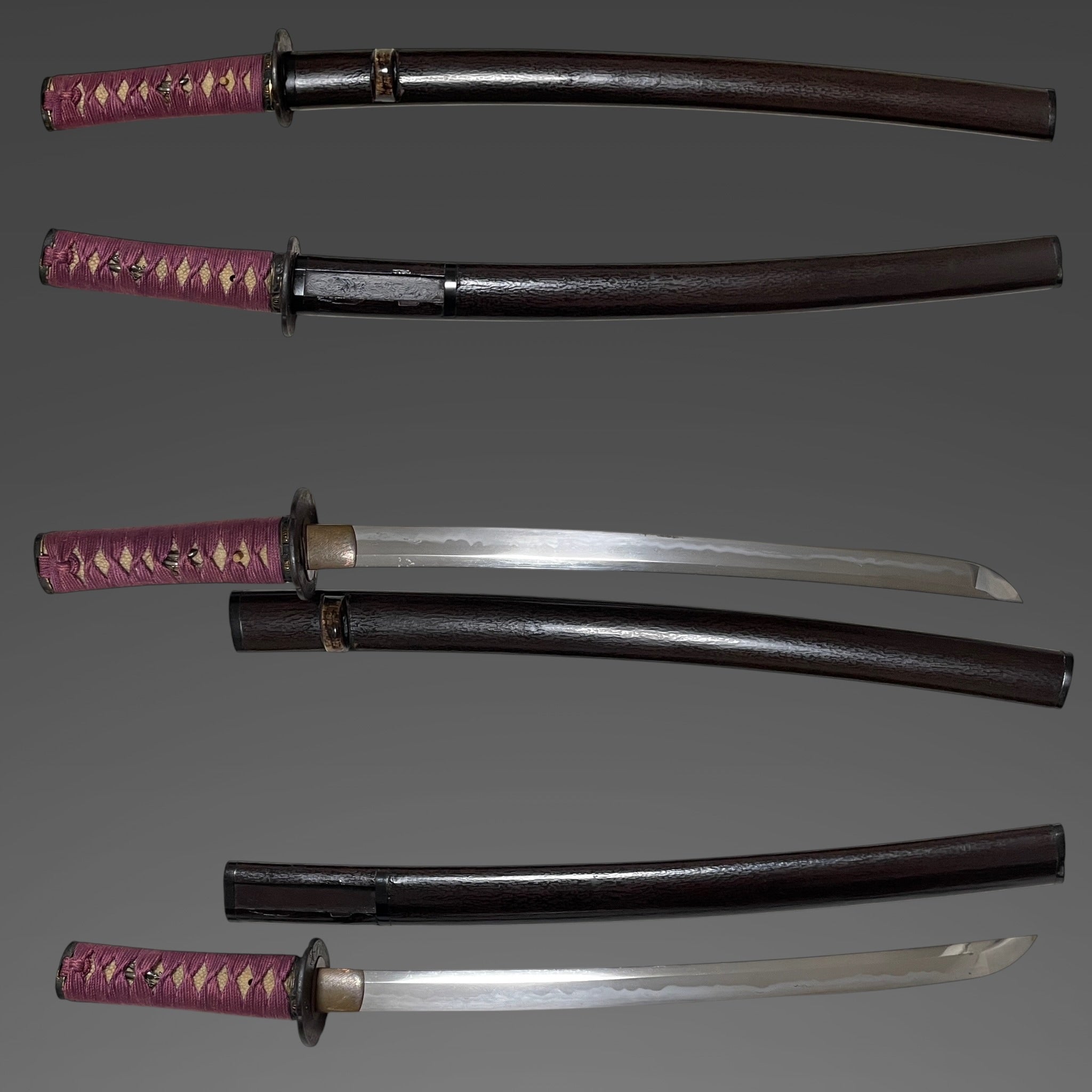 脇差 Short Wakizashi Purple Tsu… | 日本刀ウォッチ