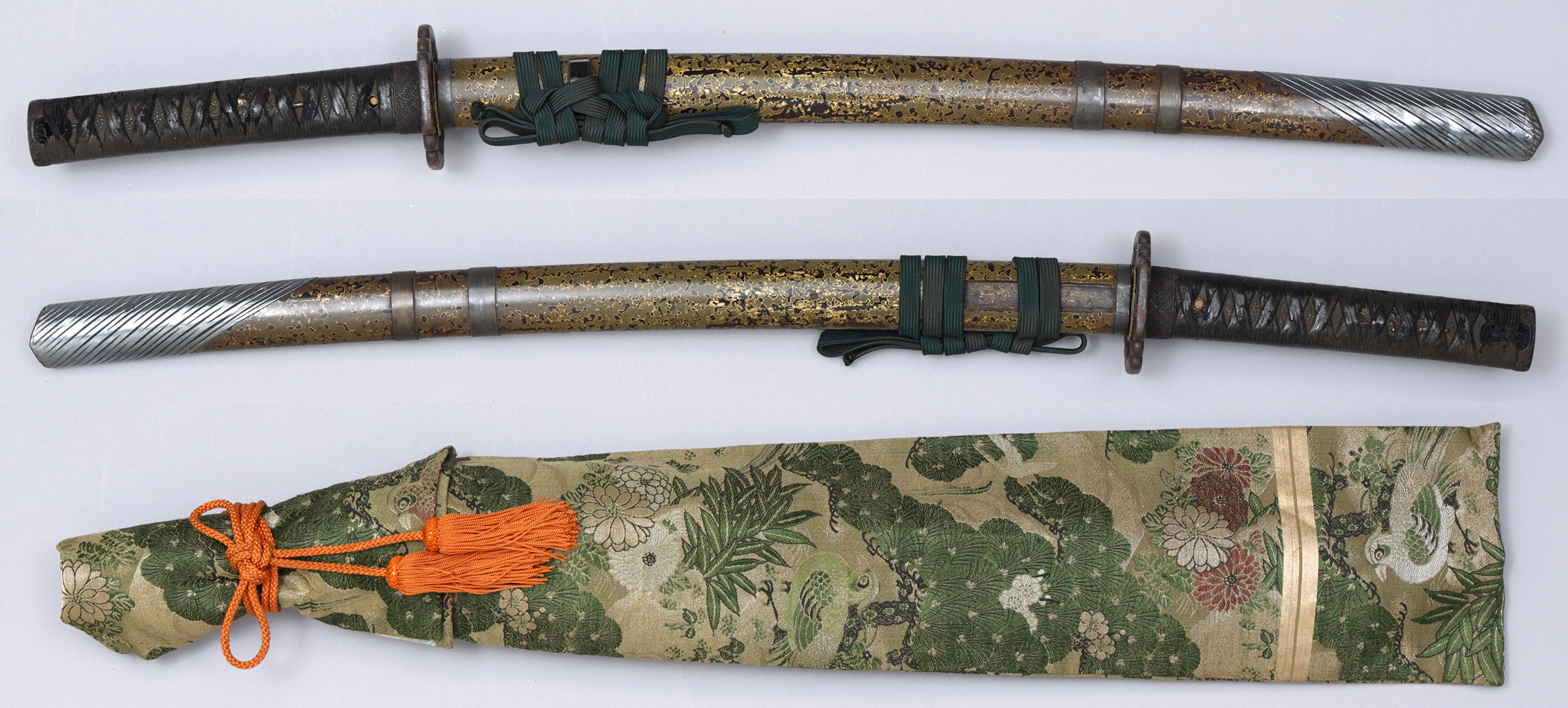 Red Lacquered Scabbard Katana Koshirae — 2 of 3