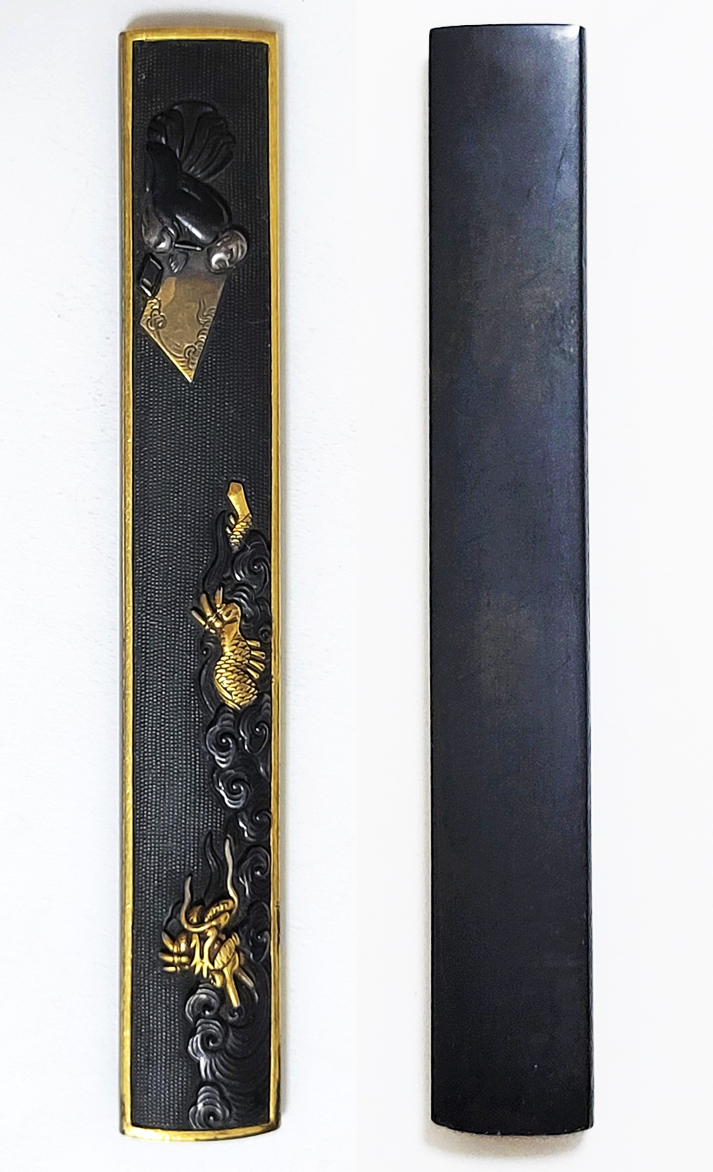 Kozuka: Dragon Painting with Finishing Touch Design — 4 of 14