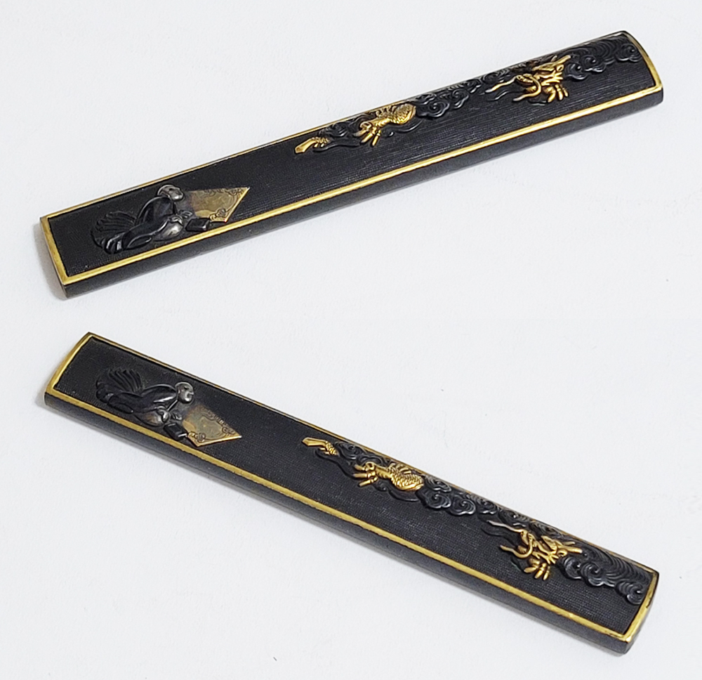Kozuka: Dragon Painting with Finishing Touch Design — 6 of 14