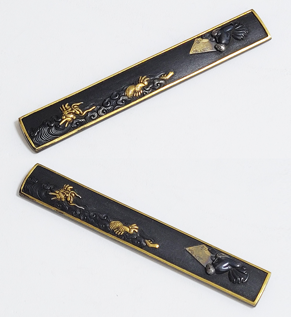 Kozuka: Dragon Painting with Finishing Touch Design — 7 of 14