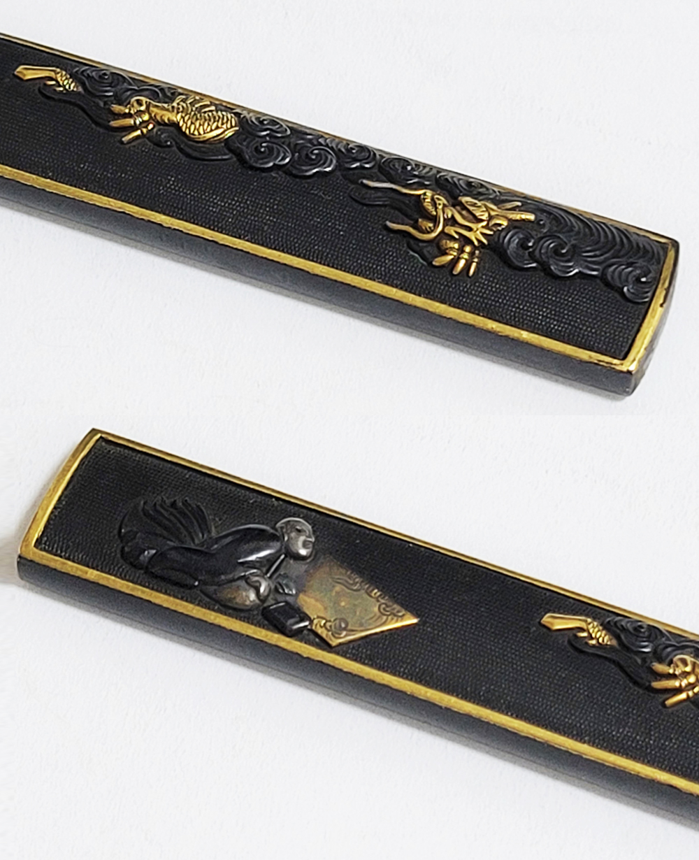 Kozuka: Dragon Painting with Finishing Touch Design — 10 of 14