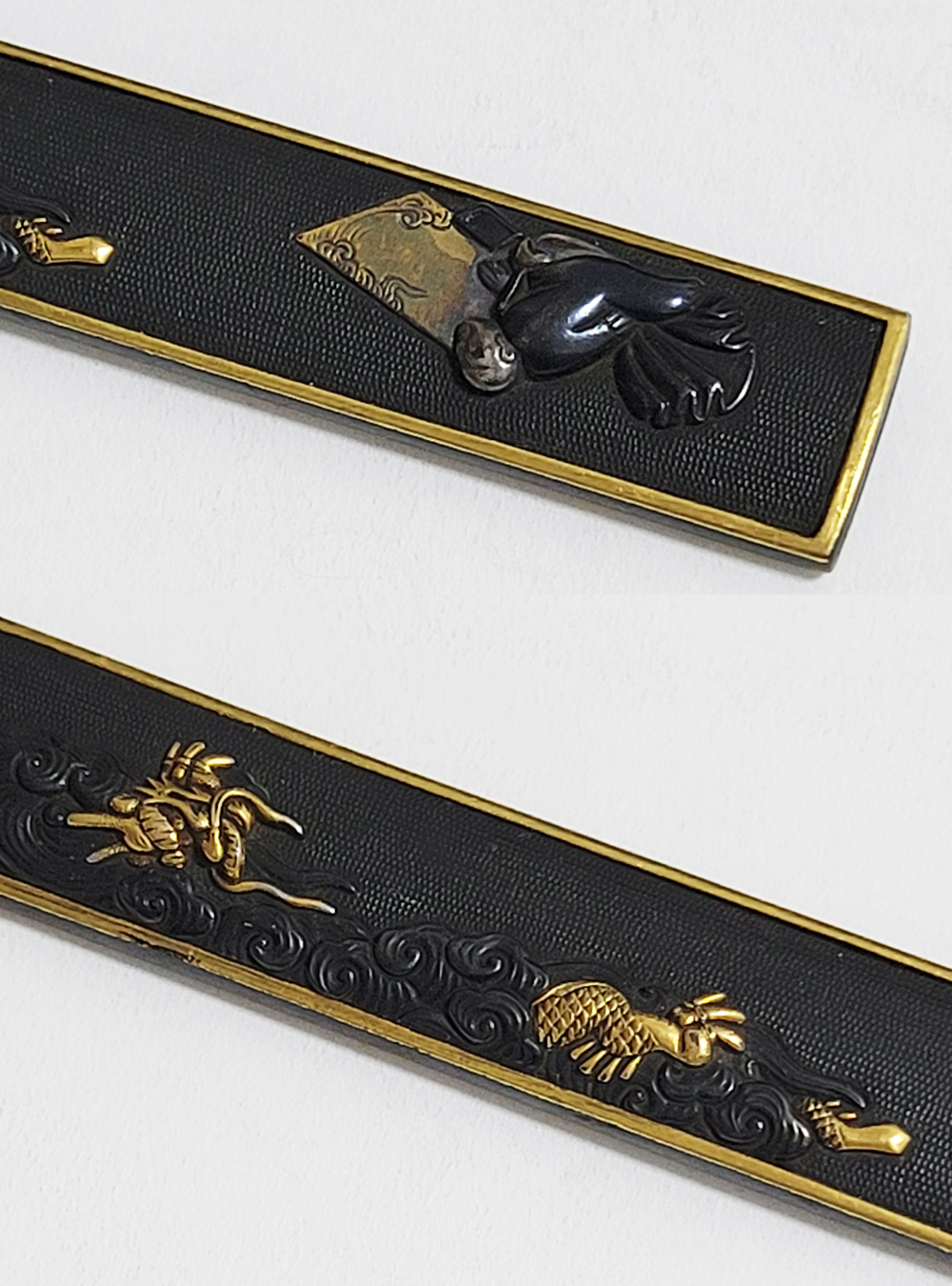 Kozuka: Dragon Painting with Finishing Touch Design — 12 of 14