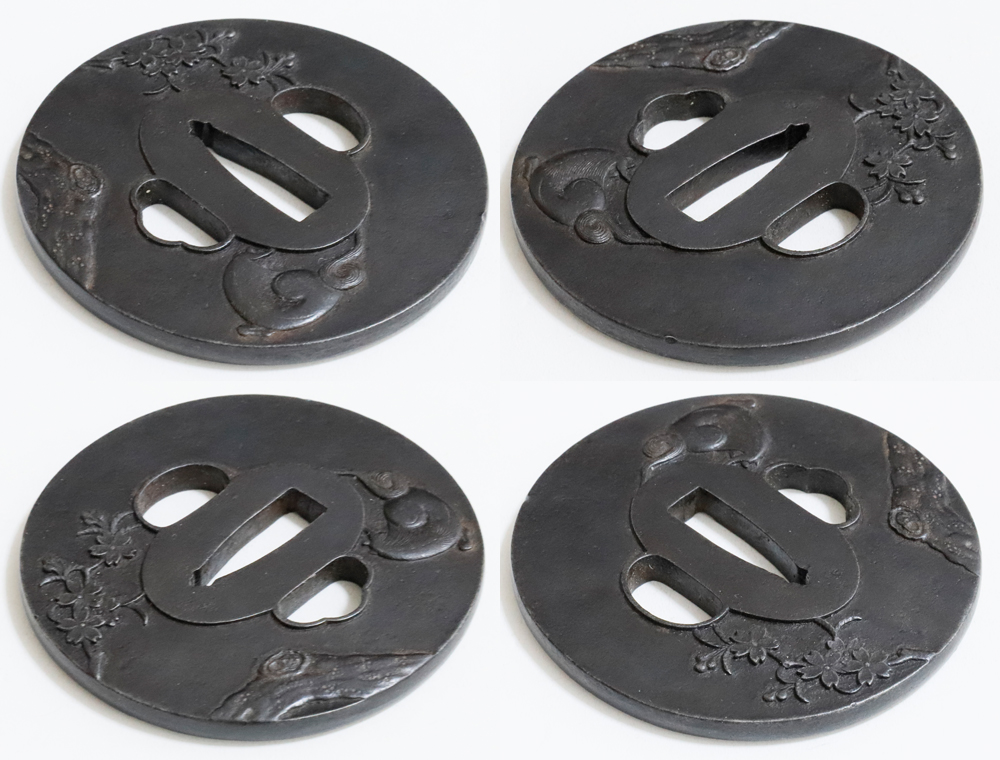 Tsuba: Horse under Cherry Blossoms — 9 of 18