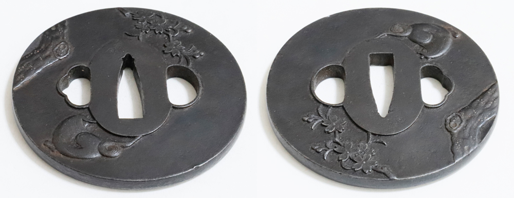 Tsuba: Horse under Cherry Blossoms — 10 of 18