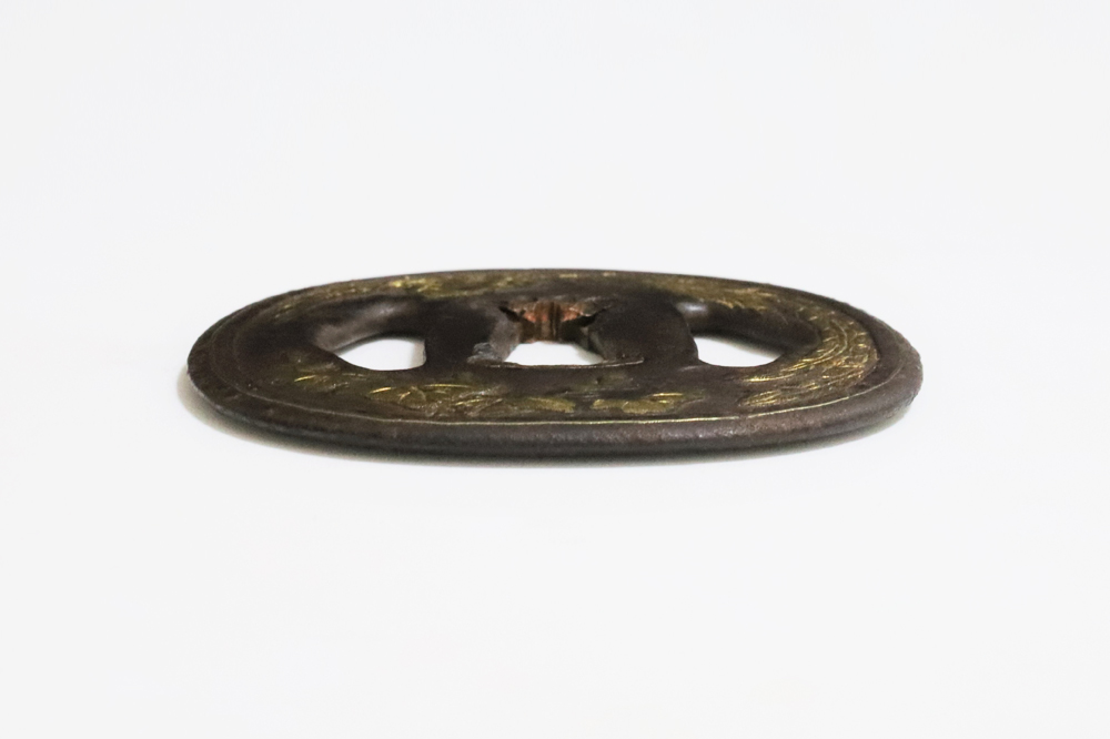 Tsuba: Paulownia and Phoenix Design — 3 of 13