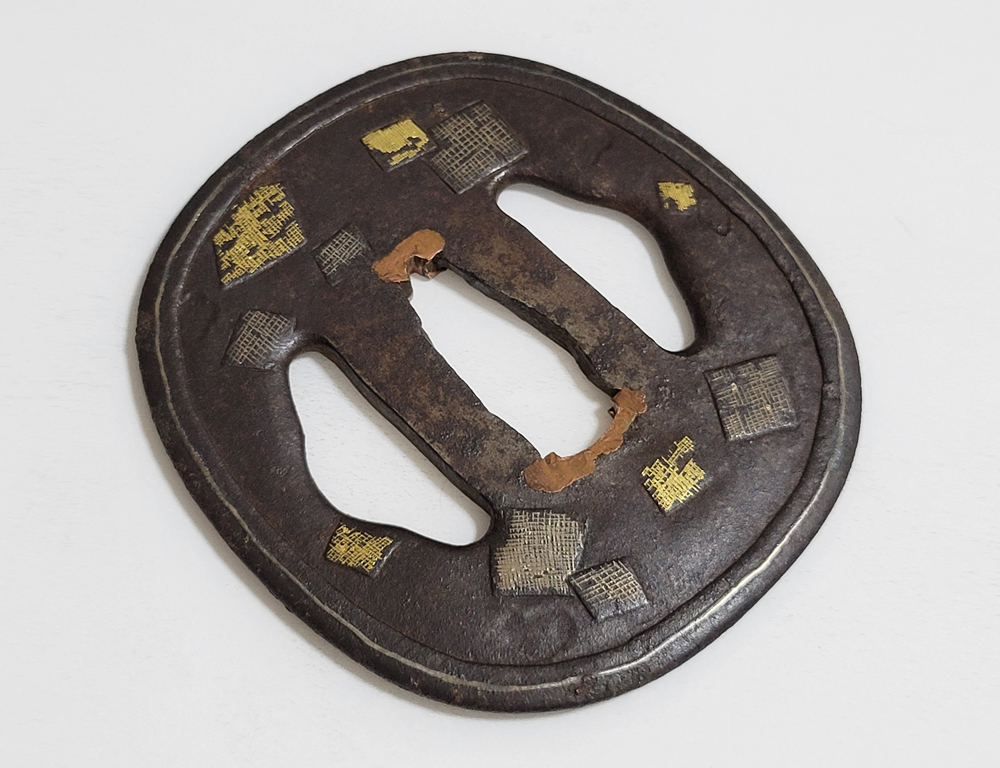 Tsuba: Paulownia and Phoenix Design — 10 of 13