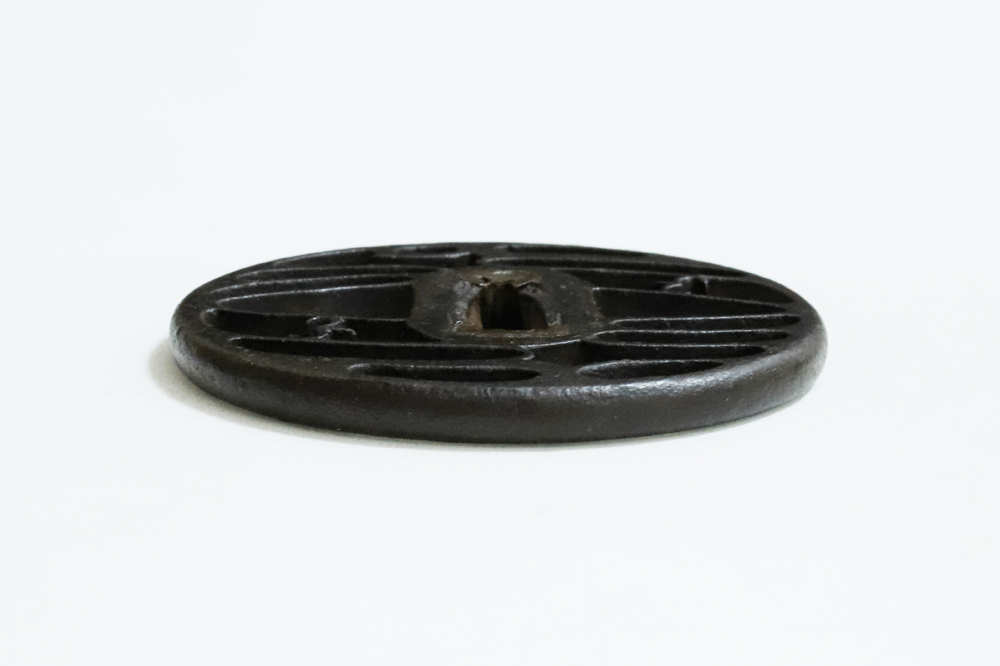 Tsuba: Two Geese Motif Openwork Design — 3 of 14