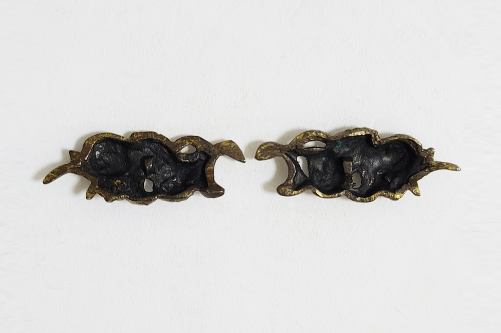 Eggplant Design Menuki — 2 of 13