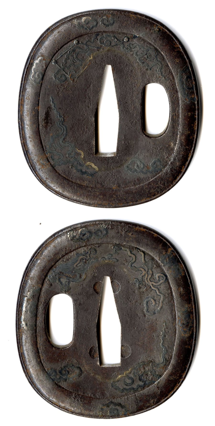 Gold-Brown Lacquered Scabbard Uchigatana Wakizashi Koshirae — 6 of 6