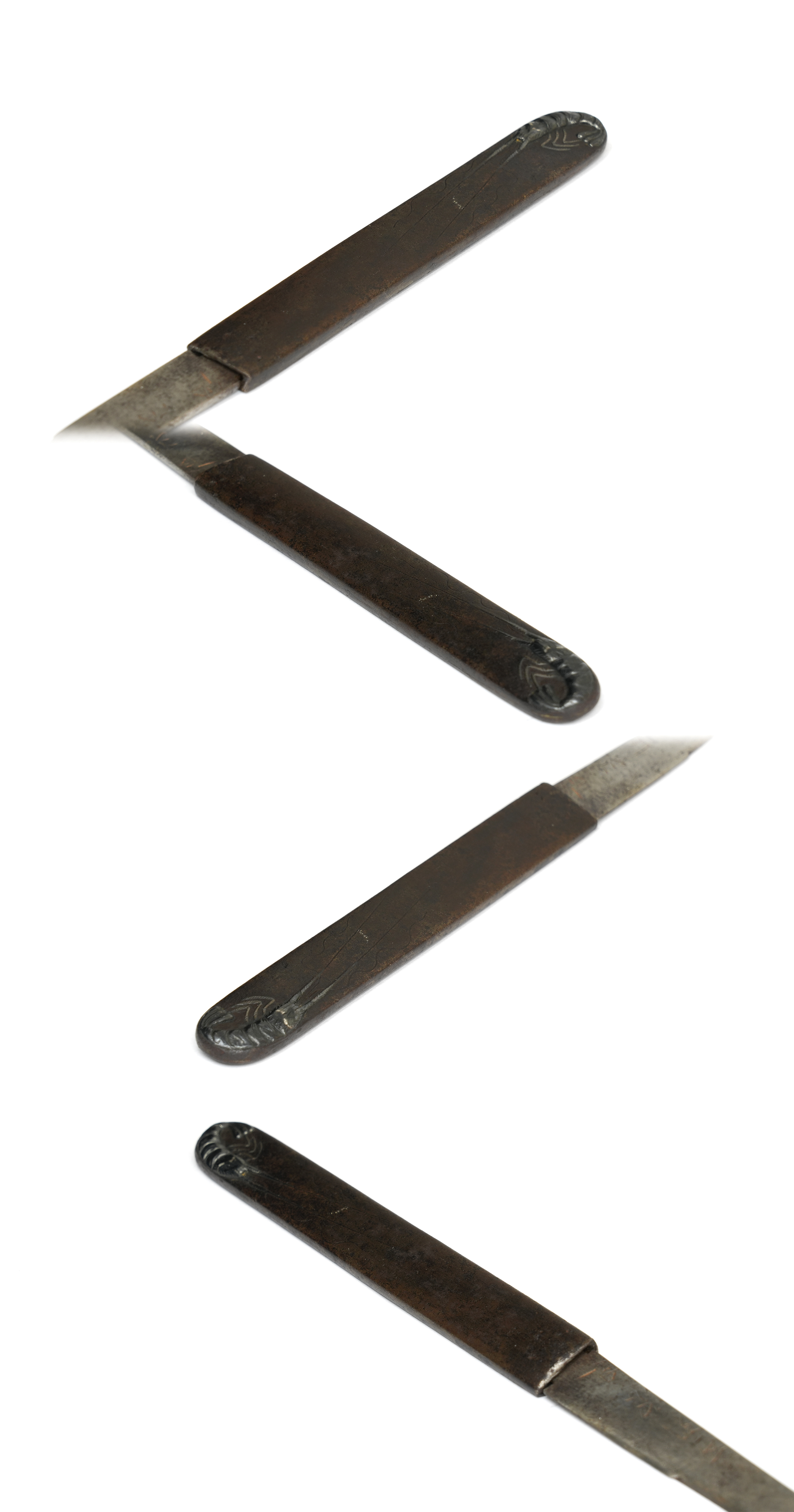 Kozuka with Shrimp Design (with Sekishu Jiro Kogata) - Mumei — 5 of 5