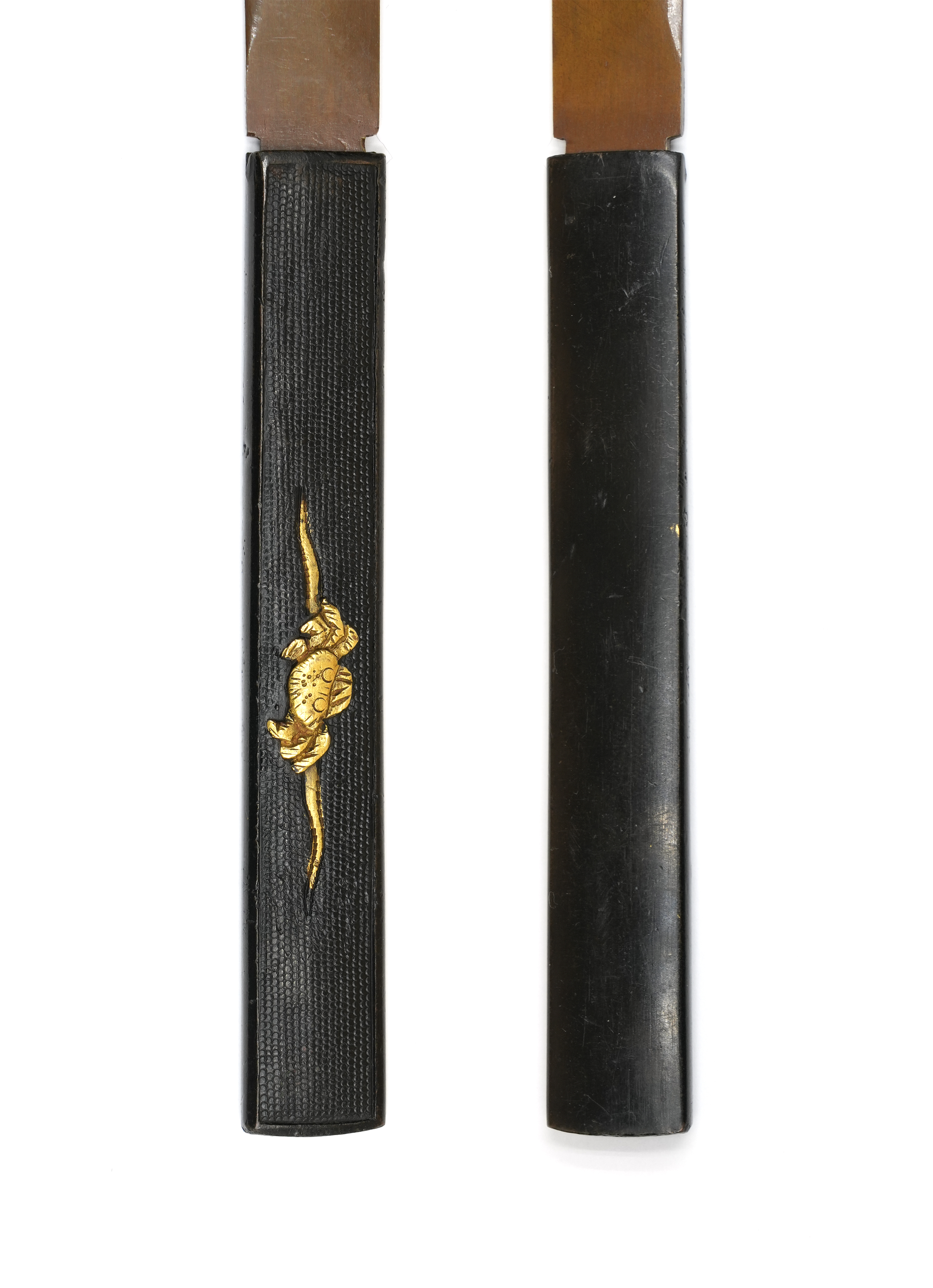 Kozuka with Crab Design (with copper kogatana blade) - Mumei — 3 of 4