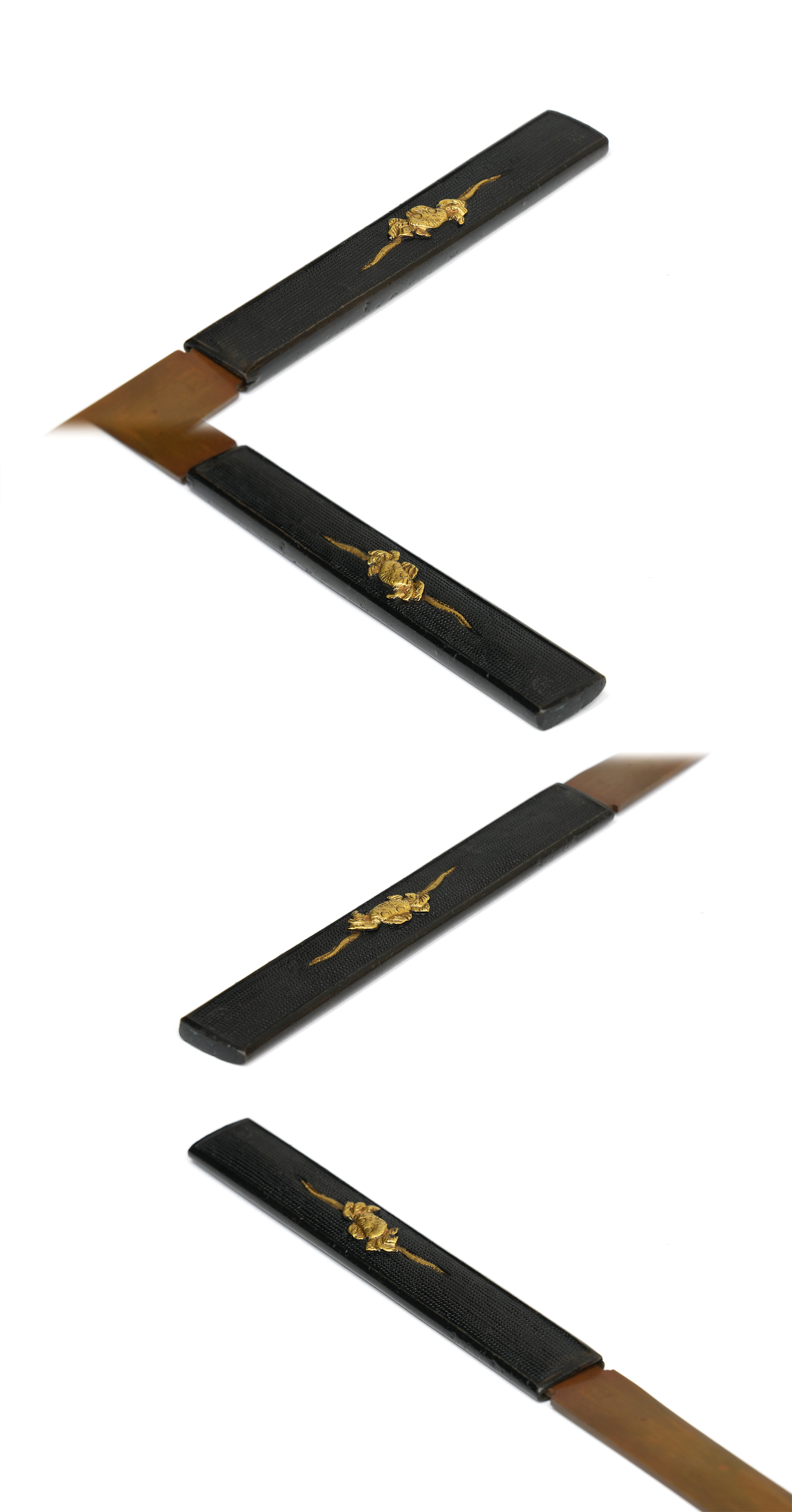 Kozuka with Crab Design (with copper kogatana blade) - Mumei — 4 of 4
