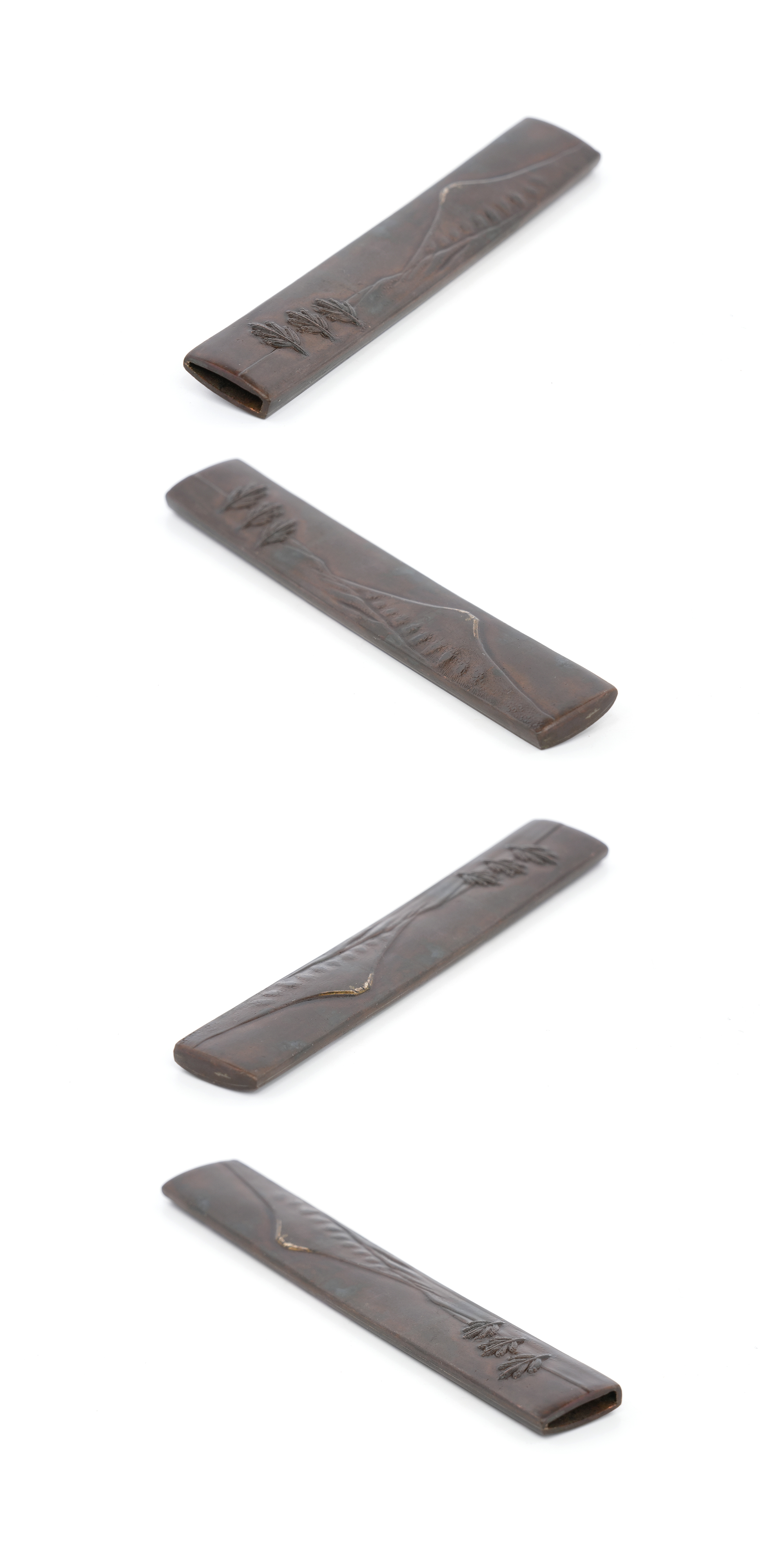 Kozuka with Fuji and Pine Design, Mumei -Mumei- 16-214 — 3 of 3