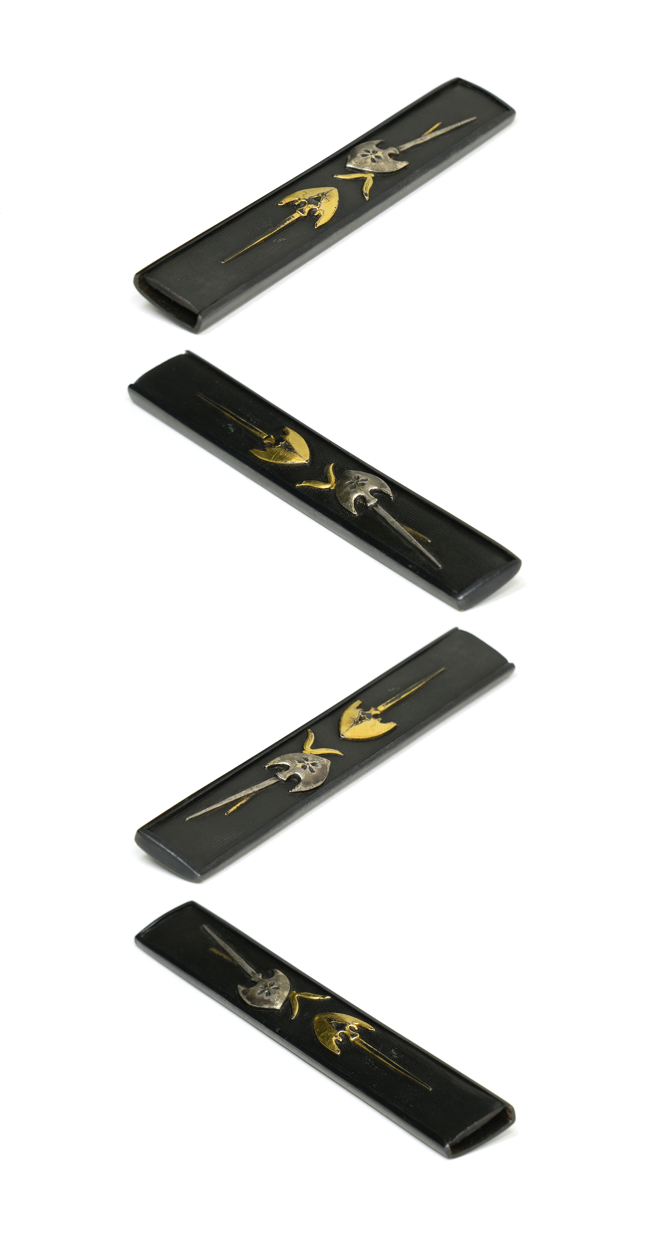 Kozuka with Arrowhead Design (with signed Kogata by Echizen Mikunizawa Gensaku) - Mumei — 8 of 9