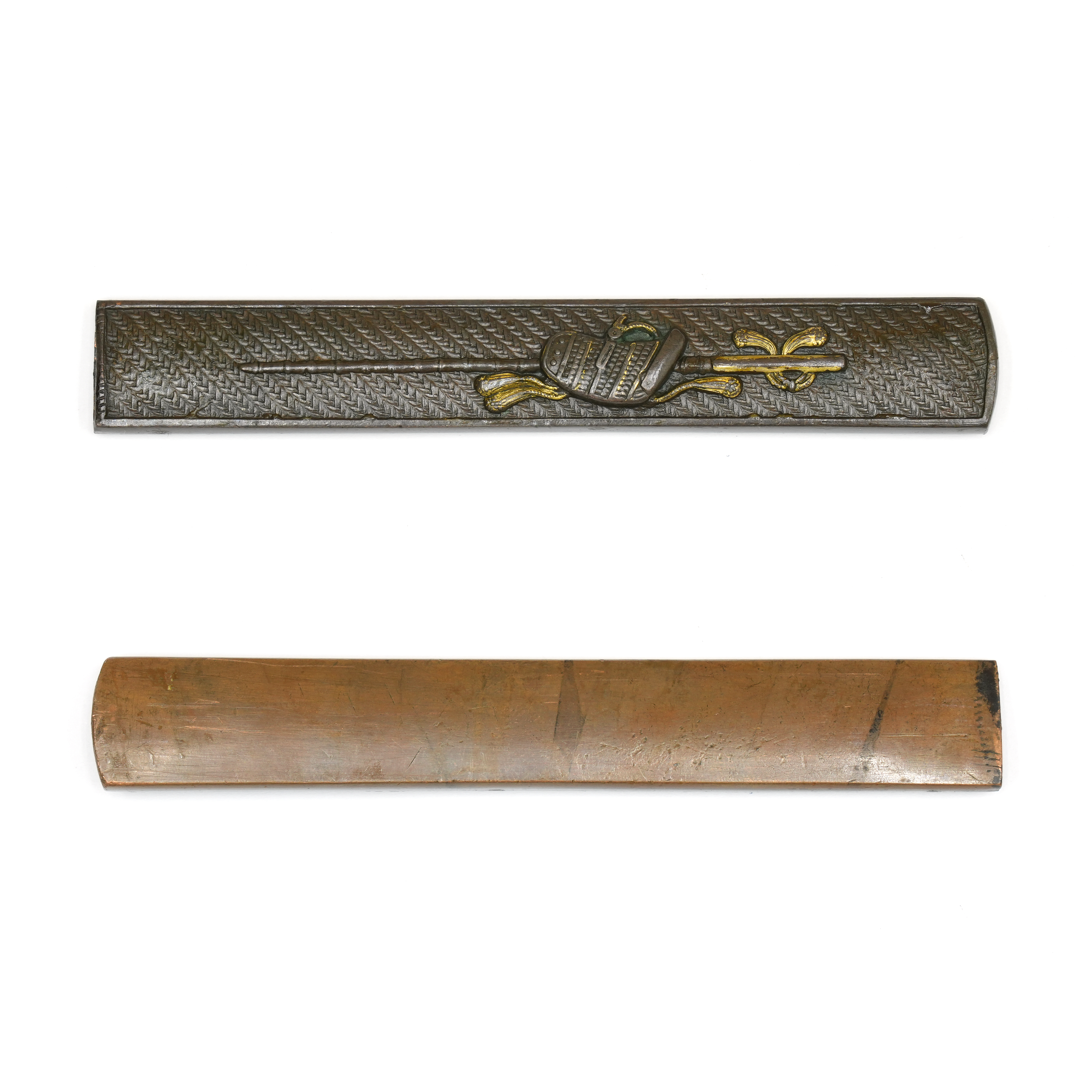 Kozuka: Ajiro-ji Yoshode Muchi-zu, Mumei — 3 of 4