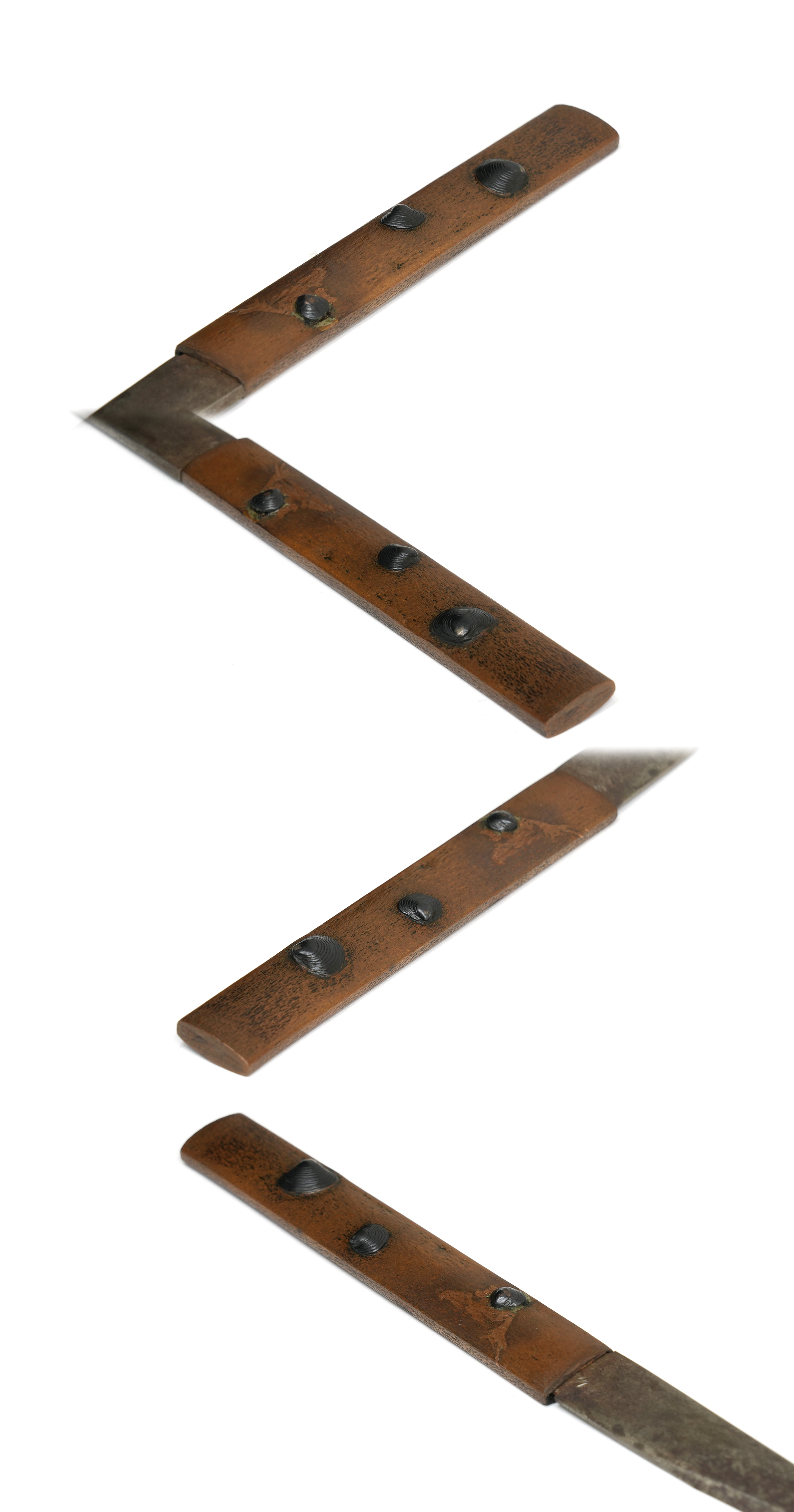 蜆図小柄(小刀付) 無銘 — 4 of 4