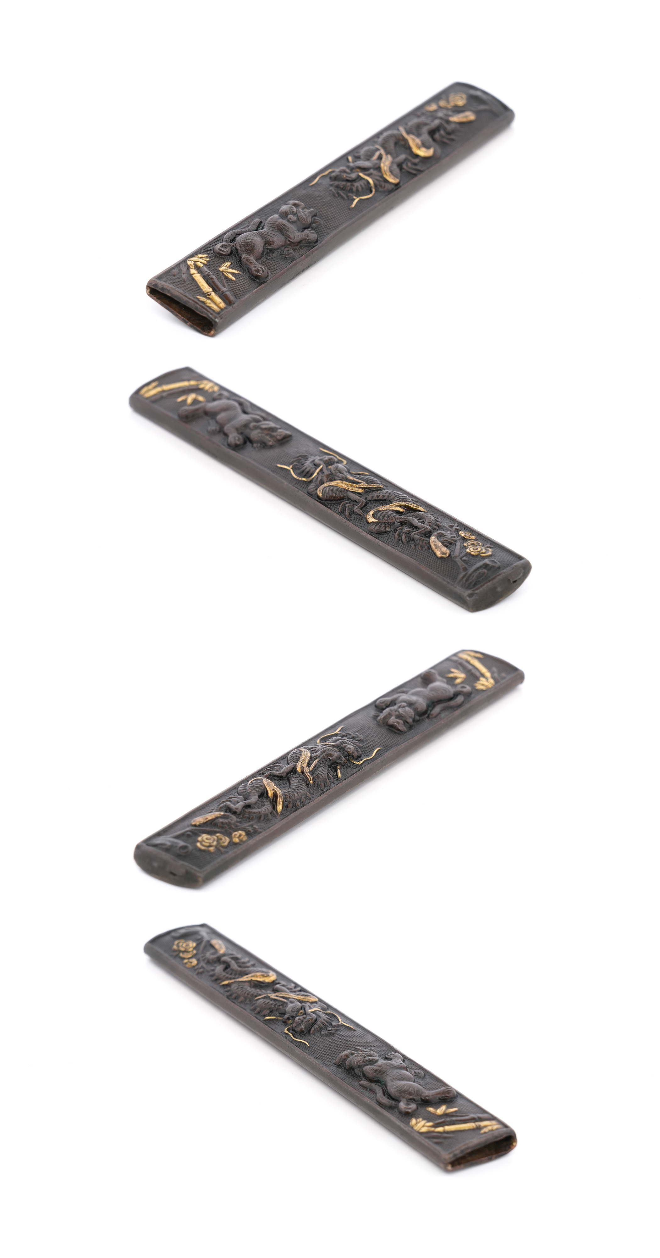 Kozuka with Dragon and Tiger Design, Mumei — 3 of 3