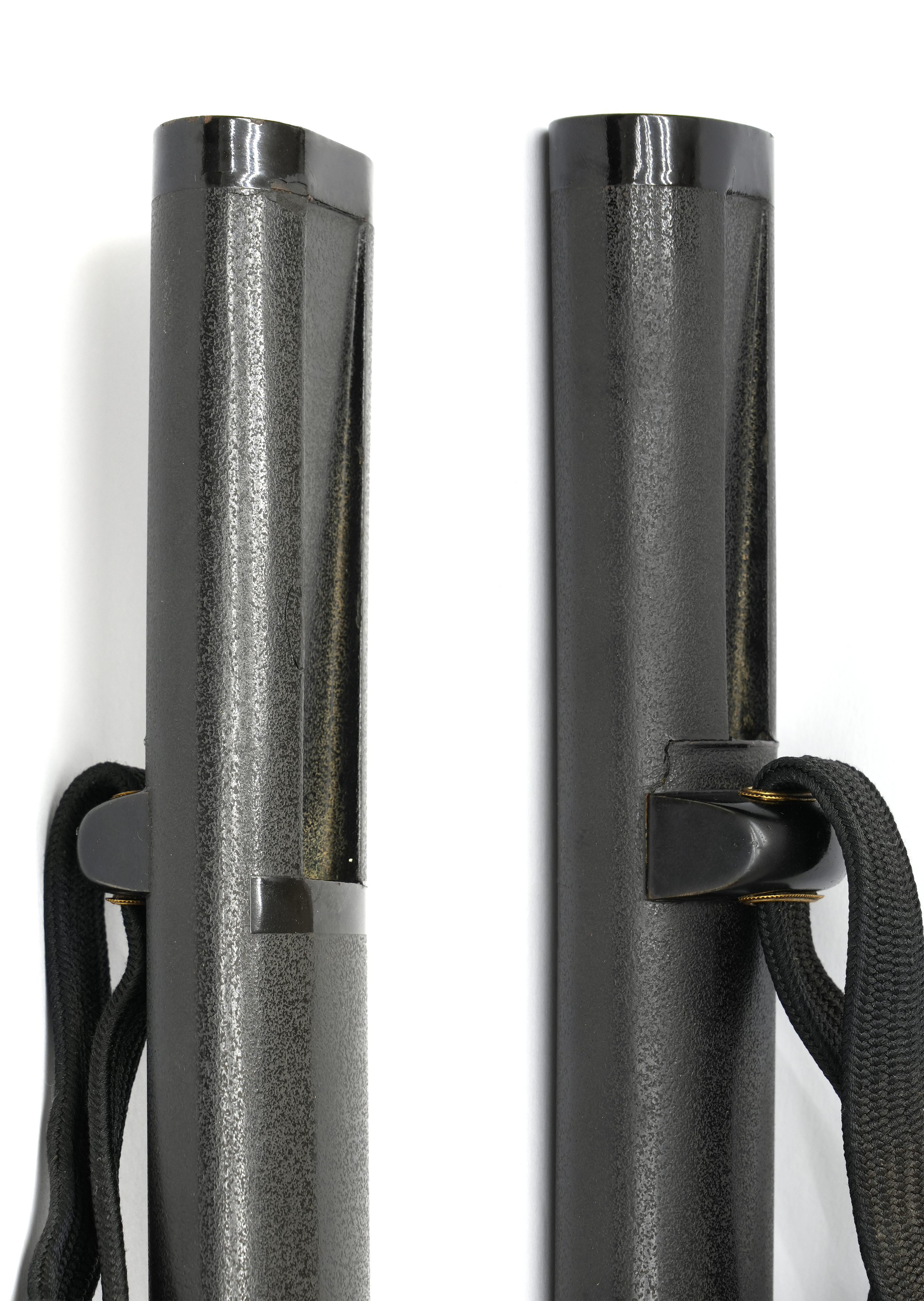 Black Ishime-lacquered Saya Wakizashi Koshirae — 14 of 22