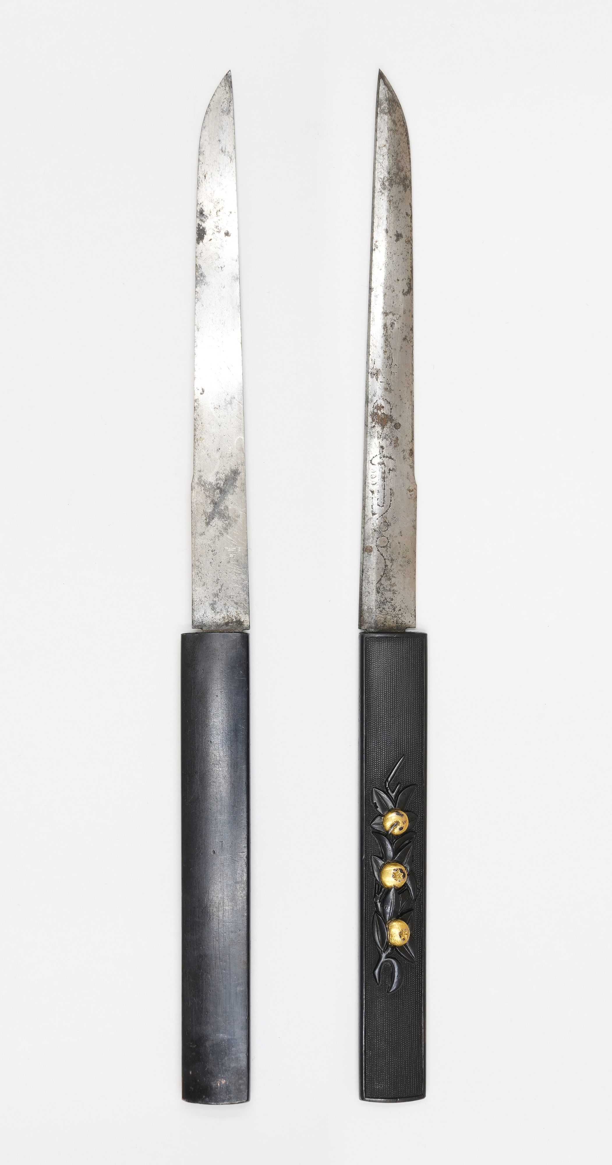 Black Ishime-lacquered Saya Wakizashi Koshirae — 15 of 22