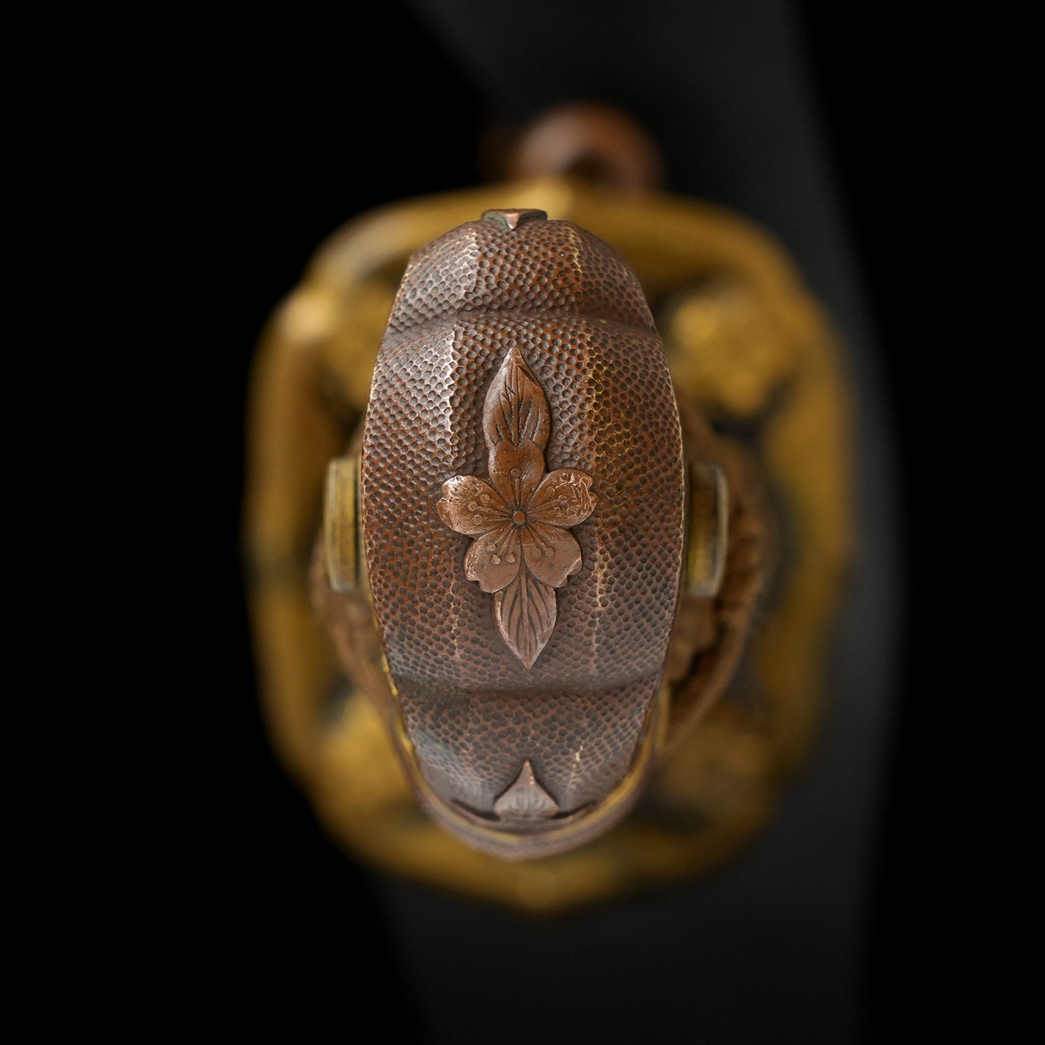 Former Type 94 Japanese Army Koshirae (Indigo Same-gawa Polished Scabbard) — 6 of 13