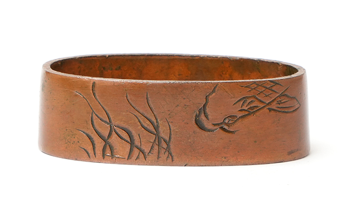 Fuchi: Carp Design Mumei 14-109 — 5 of 10