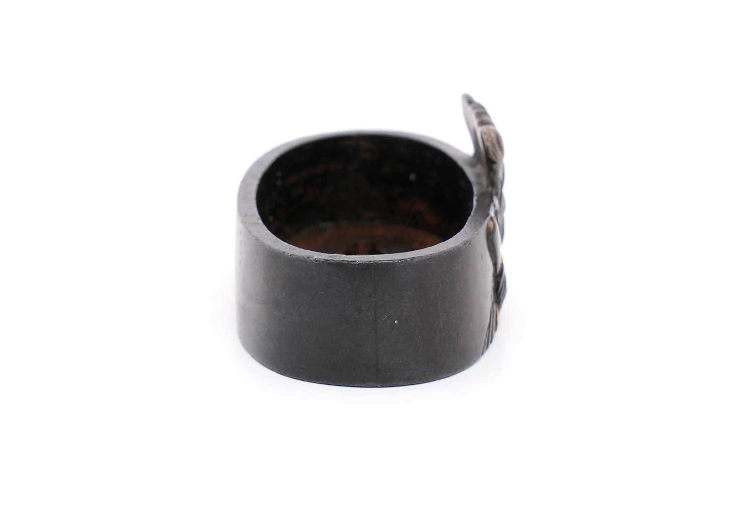 Fuchi-Kashira: Soju - Hanshan and Shide Design — 12 of 17