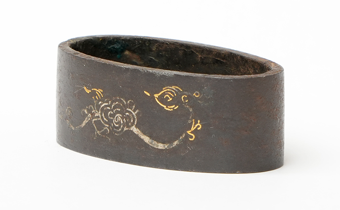 Fuchi with Rain Dragon Design, Mumei — 6 of 11