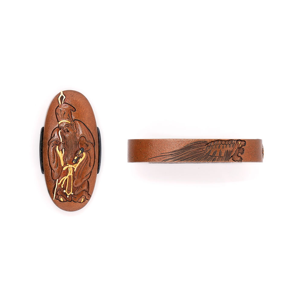 Fuchi-Kashira: Harunaga - Immortals Design — 1 of 16