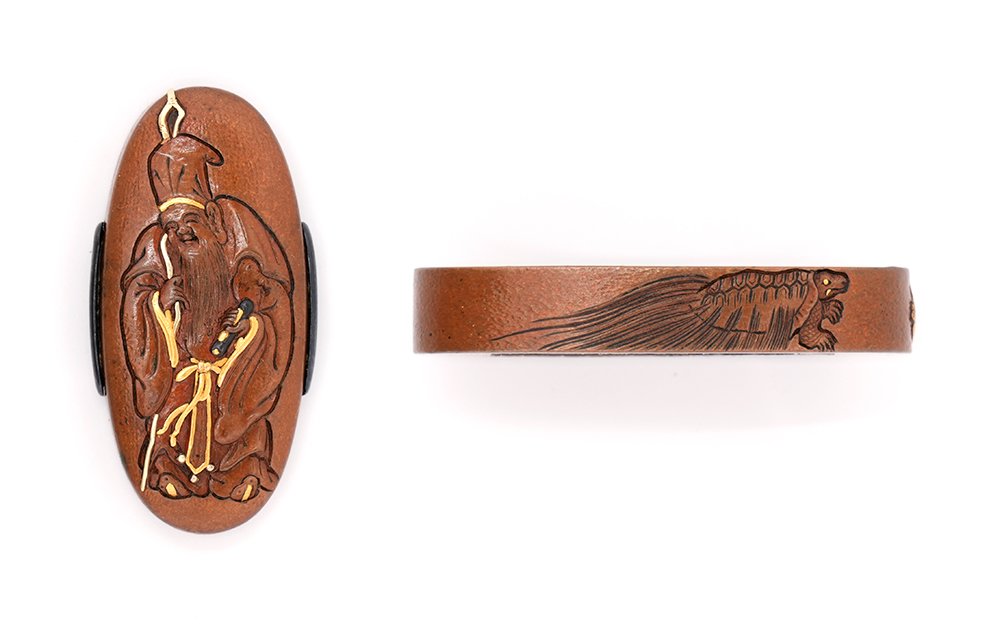 Fuchi-Kashira: Harunaga - Immortals Design — 2 of 16