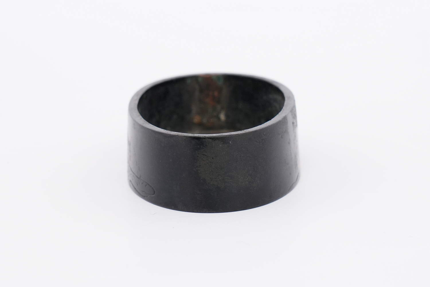 Fuchi Kashira: Pine Tree Design, Mumei — 5 of 10
