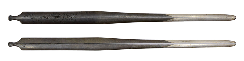Kogai with Design of Maki and Shimenawa, Mumei — 2 of 5