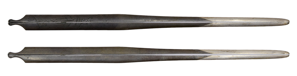 Kogai with Design of Maki and Shimenawa, Mumei — 3 of 5