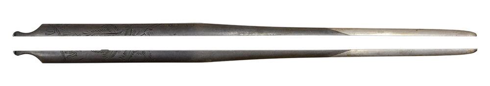 Kogai with Design of Maki and Shimenawa, Mumei — 4 of 5