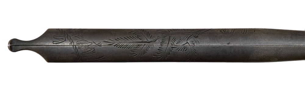 Kogai with Design of Maki and Shimenawa, Mumei — 1 of 5