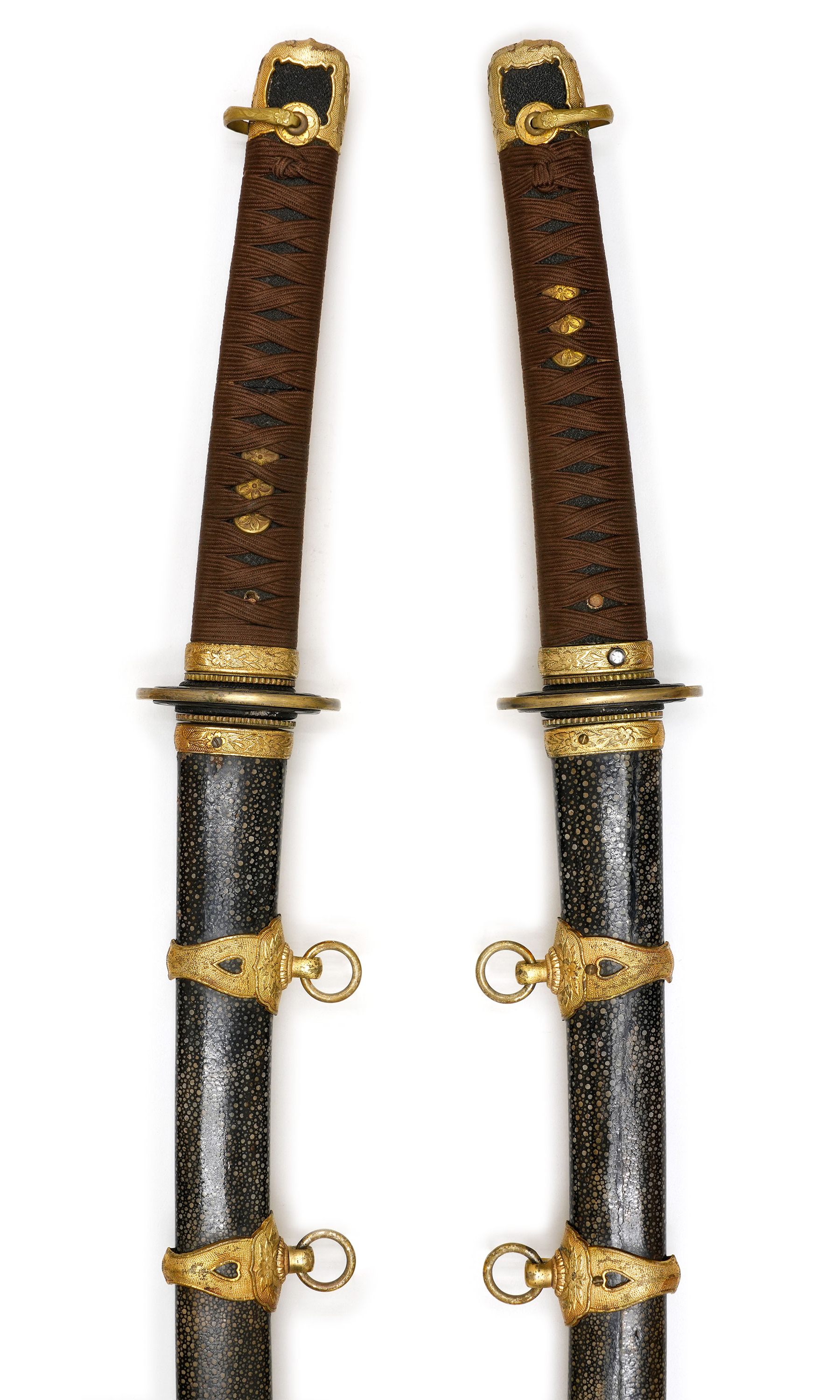 Navy Tachi-style Koshirae (Sharkskin Polished Scabbard) — 4 of 8