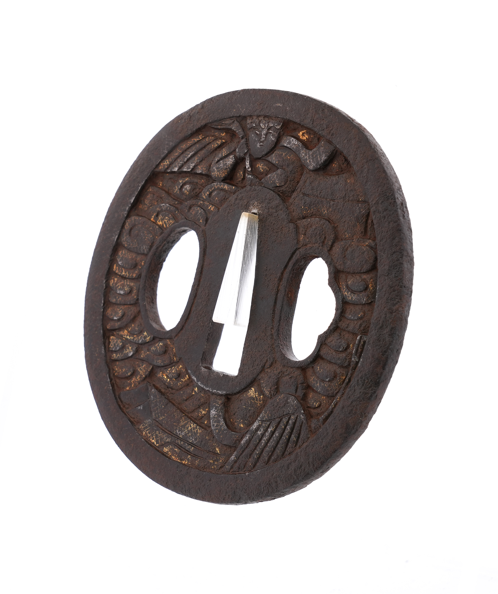 Daisho Tsuba with Indeterminate Design, Mumei — 8 of 17