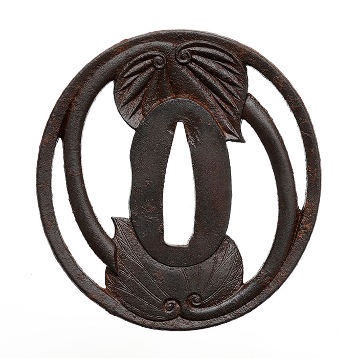Aoi Sukashi Tsuba Mumei (Kinai) — 1 of 2