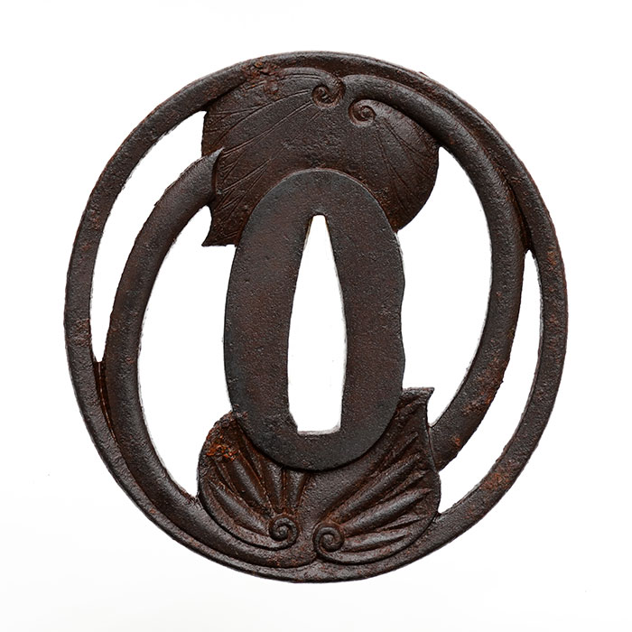Aoi Sukashi Tsuba Mumei (Kinai) — 2 of 2