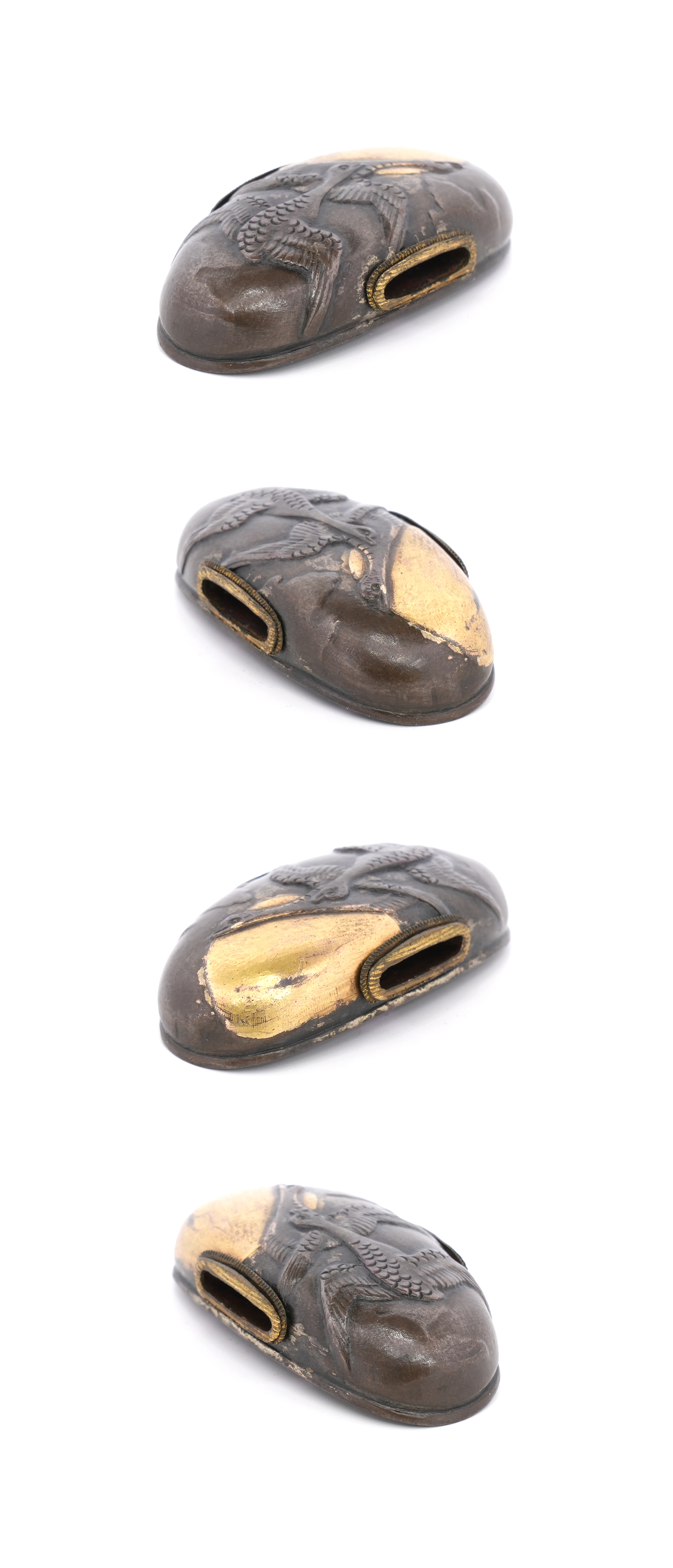 Fuchi-Kashira: Gander in Sunlight, Mumei — 5 of 7