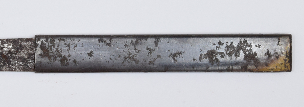 Sixteen-Petal Chrysanthemum Kozuka (with tip), Mumei — 4 of 6