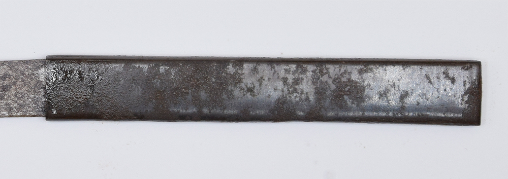Kozuka with Maru ni Shihou Mokkou Mon (with blade tip) Mumei 16-049 — 4 of 6