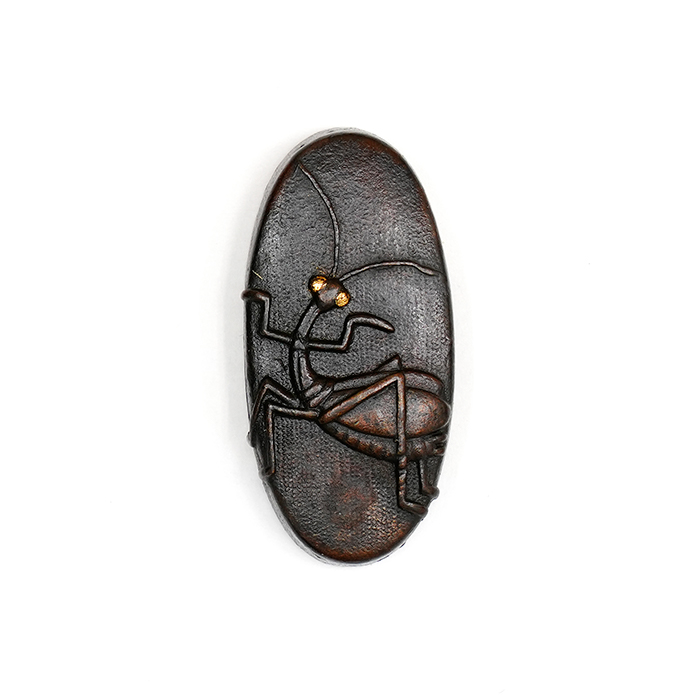 Insect Design Fuchi-Kashira, Mumei — 3 of 16