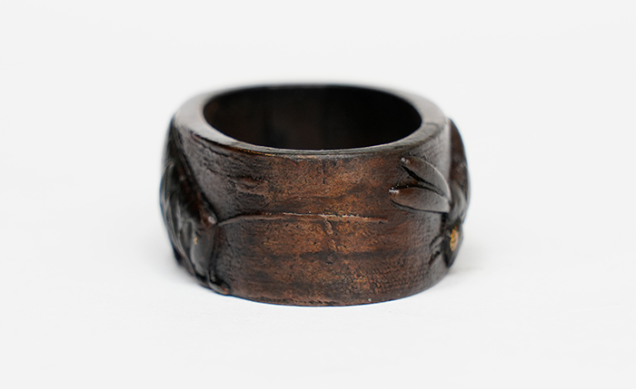 Insect Design Fuchi-Kashira, Mumei — 11 of 16
