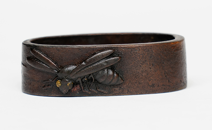 Insect Design Fuchi-Kashira, Mumei — 13 of 16