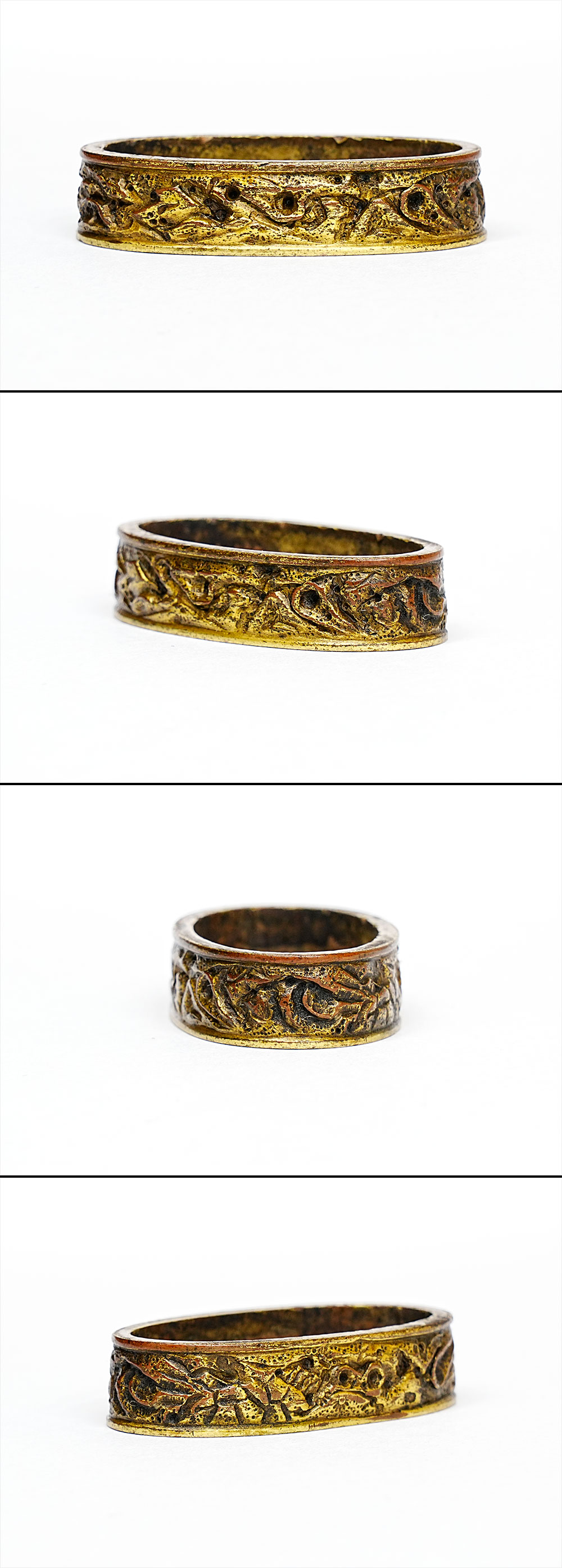Fuchi Kashira with Unclear Design - Mumei — 3 of 4